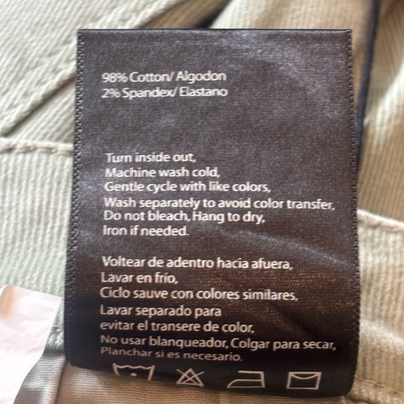 Risen Wide Leg Jeans Wild Oak Boutique Light Sage Green - Picture 8 of 11